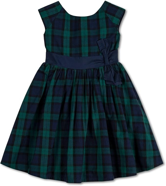 Hope & Henry Girls' Peter Pan Collar Seersucker Dress | Amazon (US)