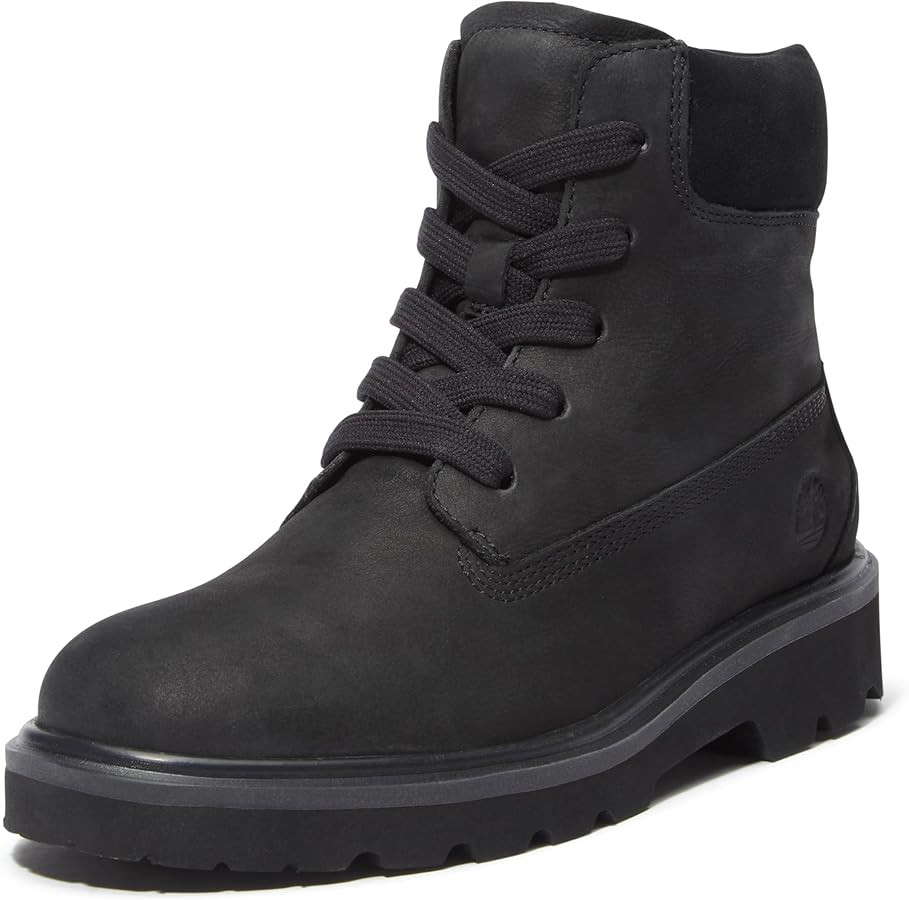 Timberland Womens Rowan Way 6 Inch Round Toe Lace Up Casual Boots Ankle Low Heel 1-2" - Brown | Amazon (US)