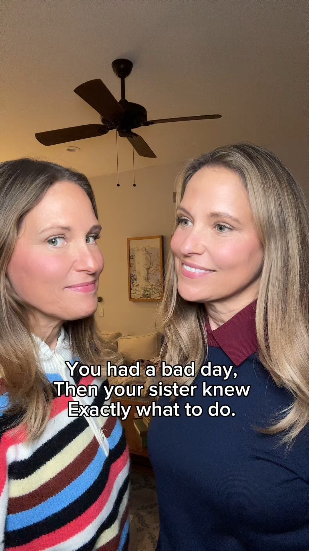 Some days don’t need motivation.
They don’t need solutions or silver linings or someone telling you it’ll all work out.

Some days just need your person.
The one who knows when to distract you, when to listen, and when to sit quietly next to you while the day softens.

It might be your sister.
It might be your partner.
It might be the person who knows your tone before you finish a sentence.

Bad days don’t magically disappear.
They just feel lighter when you don’t carry them alone.

If you have someone like that — this is for them.
And if you are that person for someone else… thank you. 🤍

#LTKvlog #LTKdayinmylife #LTKValentine