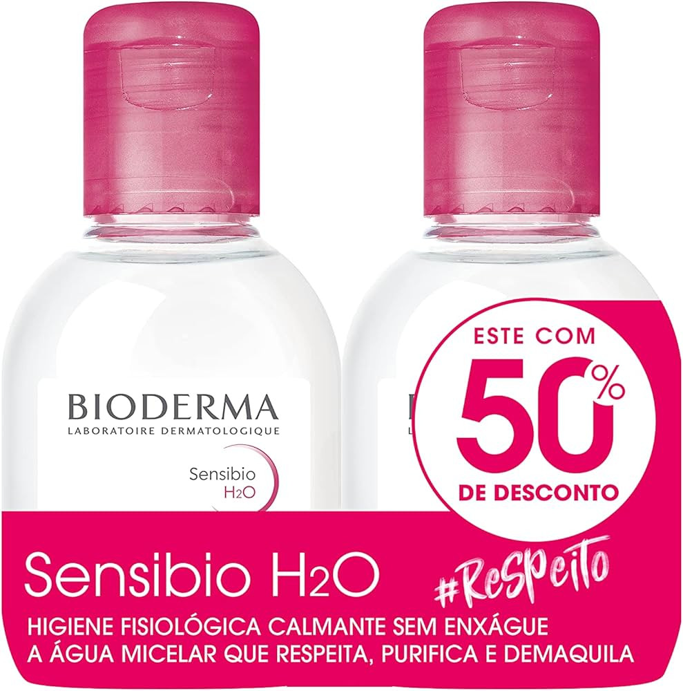 Kit Sensibio H2O 100Ml + Sensibio H2O 100Ml 50%, Bioderma | Amazon (BR)