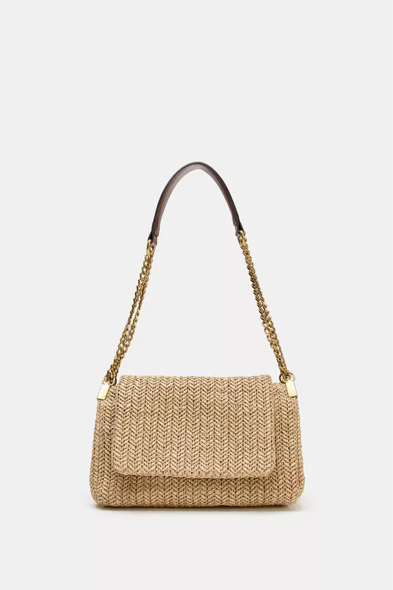 METALLIC CHAIN CROSSBODY BAG | Zara UK