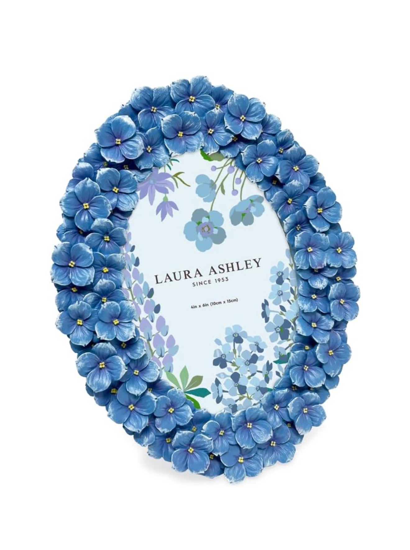 Laura Ashley 4x6 Blue Hydrangea Flower Oval Picture Frame with Easel & Hook
Flower Textured Hand-Crafted Resin Oval Photo Frame, Tabletop & Wall Display, Home Decor, Art, Photo Gallery (4x6, Blue)
Pink, white

#LTKHome #LTKmomlife #LTKWedding