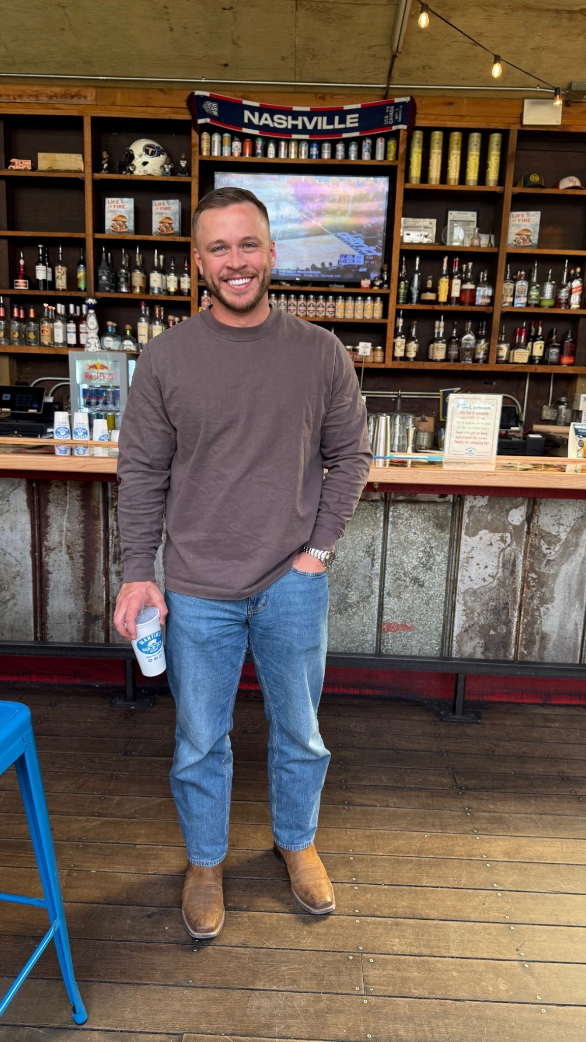 If you struggle to find jeans for your man I FOUND THESE & they are 35% off. They fit Chan so well! He wears a 33x32 

#LTKMens