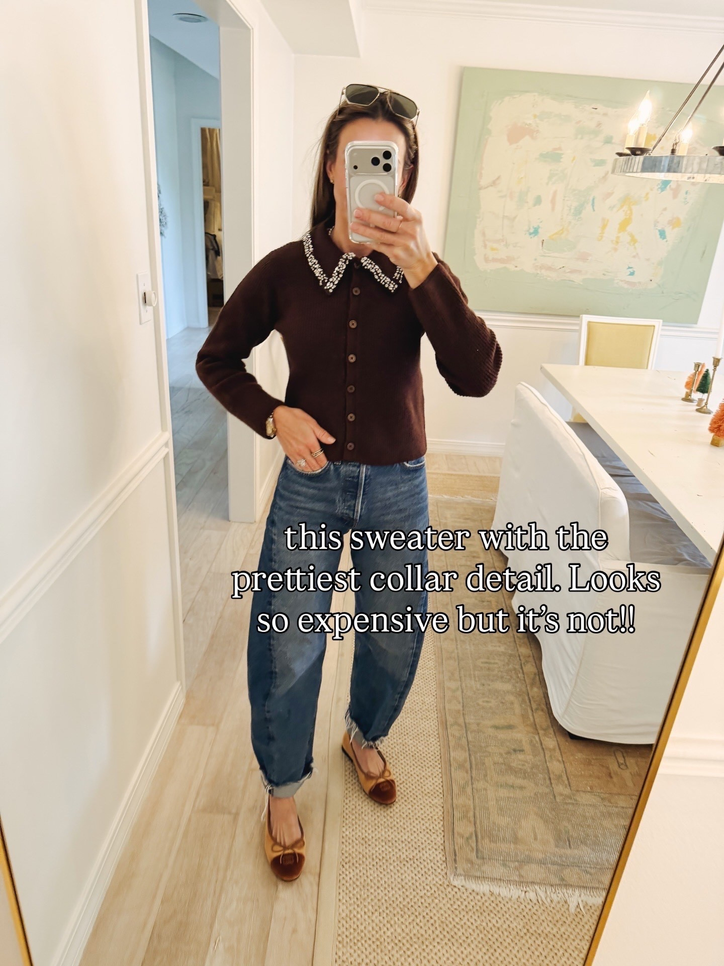 Wearing size XS in this sweater. Size 24 in the agolde Luna jeans and linked some similar ballet flats from Amazon that are under $30


#LTKFindsUnder50 #LTKOver40 #LTKootd