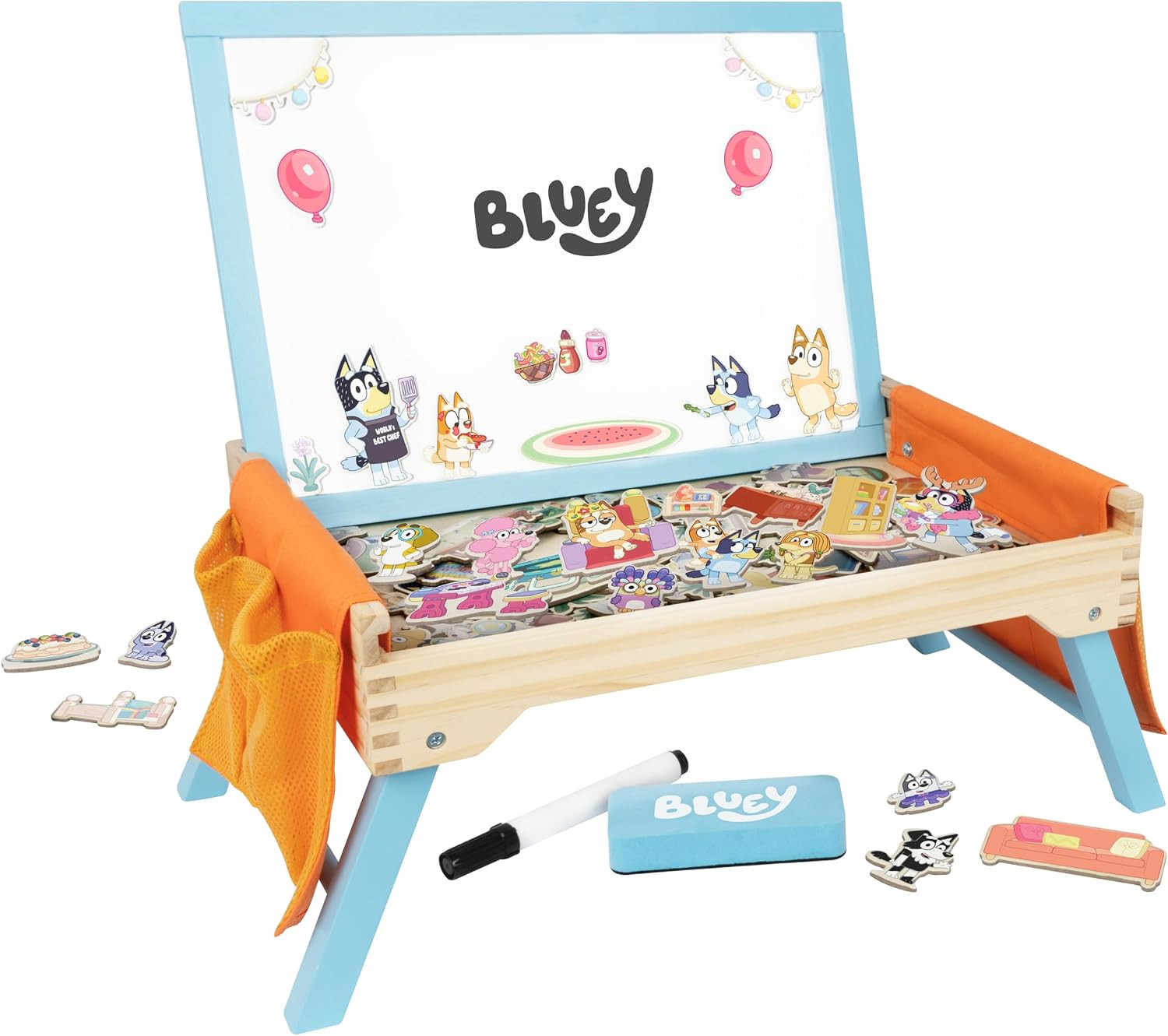 Bluey Art Creation Station, 100 Magnets & Whiteboard Lid | Amazon (US)