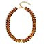 Beaded necklace for Women Boho Bead Gemstone Chunky Necklace Big Bead Necklace Fashion Trendy Sum... | Amazon (US)