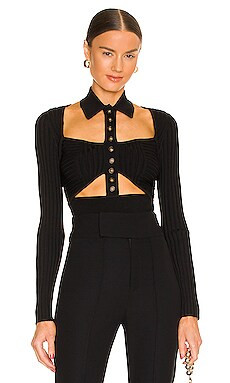 Significant Other Delta Knit Top in Black from Revolve.com | Revolve Clothing (Global)