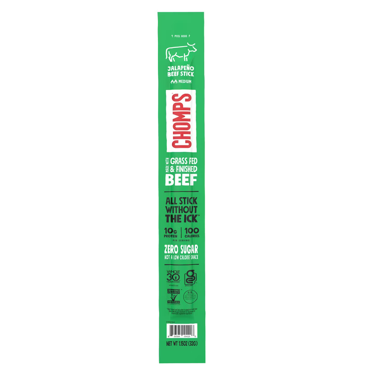 Chomps Jalapeno Beef Stick - 1.15oz | Target