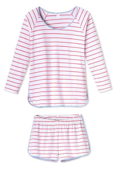 Pima Long-Short Set in Sorbet | LAKE Pajamas