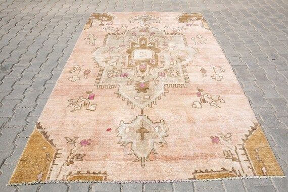 Pink Oversize Rug5x9turkish Rugoversize Ruglarge | Etsy | Etsy (US)