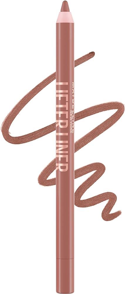 MAYBELLINE Lifter Liner Lip Liner Pencil with Hyaluronic Acid, On It, 1 Count | Amazon (US)