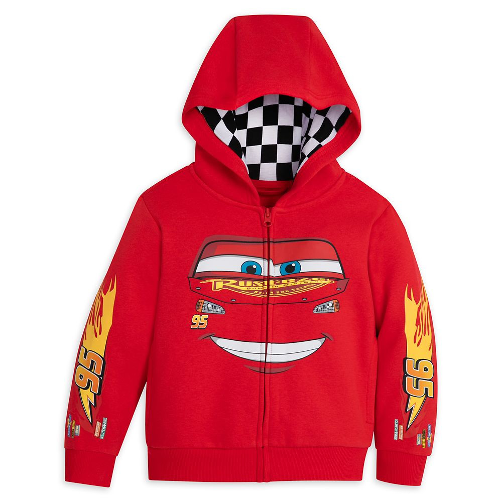 Lightning McQueen Zip Hoodie for Kids – Cars | Disney Store
