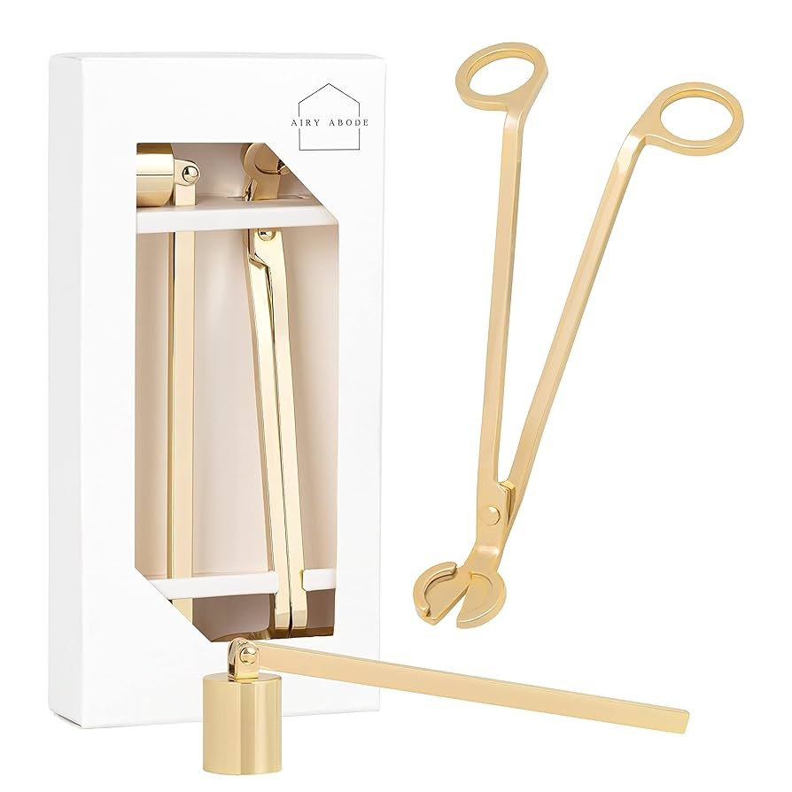 Candle Wick Trimmer and Candle Snuffer Accessory Set – Pick Your Color | Amazon (US)