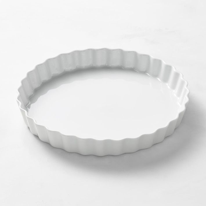 Pillivuyt Porcelain Scalloped Tart Pan | Williams-Sonoma
