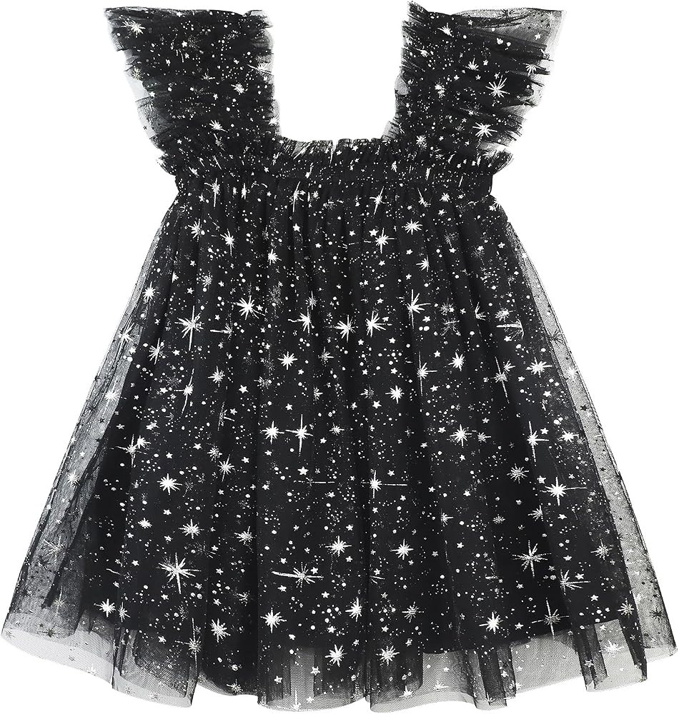 AGQT Baby Girls Tutu Dress Tulle Sundress Size 9M-5T | Amazon (US)