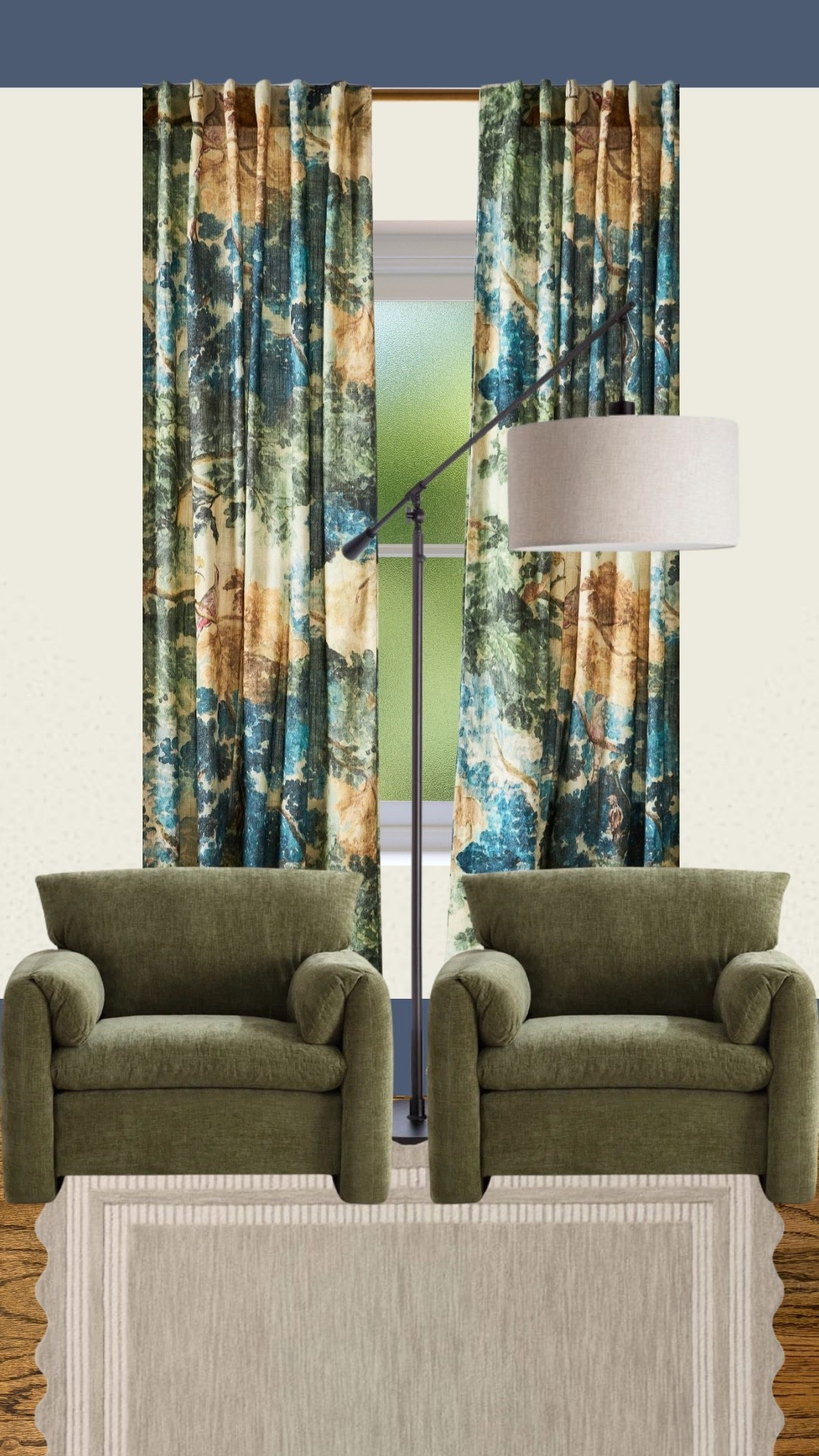 Throwing it back to the mood board for my library. I love this room!

#LTKHome