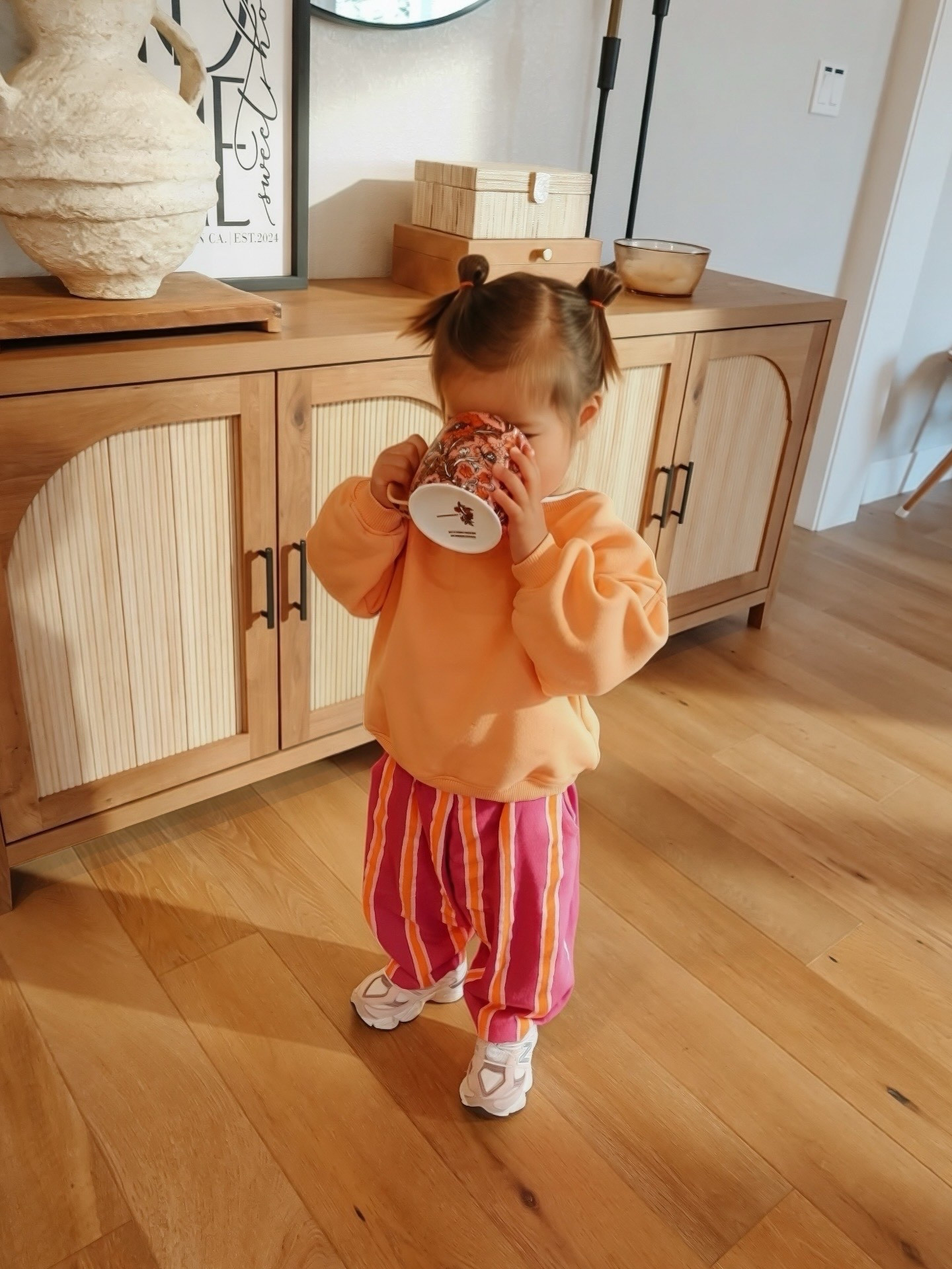 Toddler girl outfit 
Toddler girl fashion
Toddler girl striped pants
Toddle girl spring outfit
Kids new balance sneakers



#LTKootd #LTKspringtrends #LTKKids