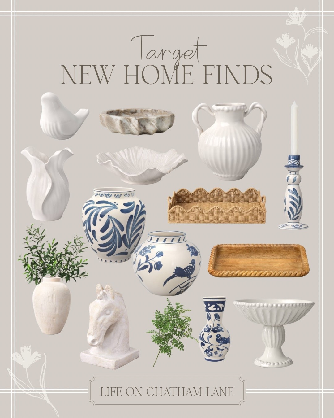 New home decor Target!  Gorgeous vases, pottery, and trays!  

Threshold, studio McGee, spring decor 

#LTKSeasonal #LTKHome #LTKFindsUnder50