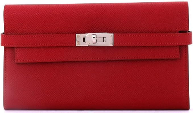 Amazon.com: Hermès, Pre-Loved Kelly Wallet Epsom Long, Rouge Grenat : Amazon Luxury | Amazon (US)