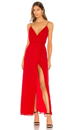 Privacy Please Arlo Maxi Dress in Red. - size L (also in XS) | Revolve Clothing (Global)