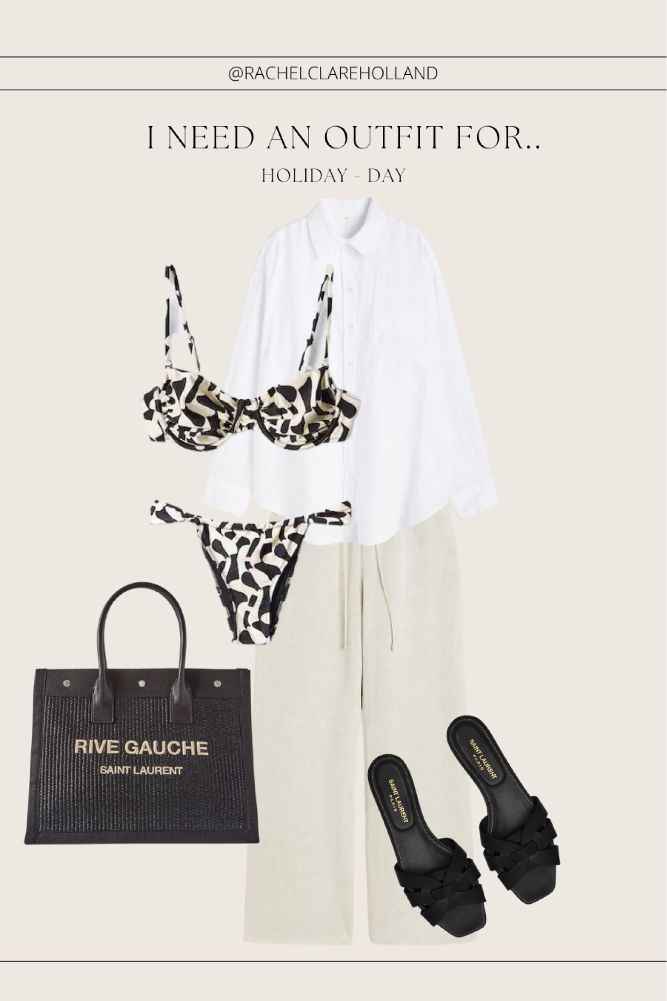 I need an outfit for… HOLIDAY - daytime look