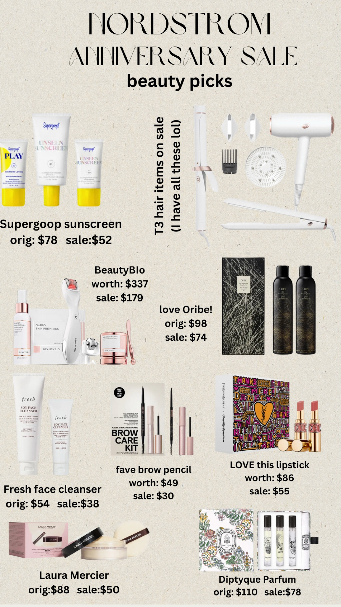 Fave #nsale beauty finds!

#LTKxNSale #LTKFind #LTKsalealert