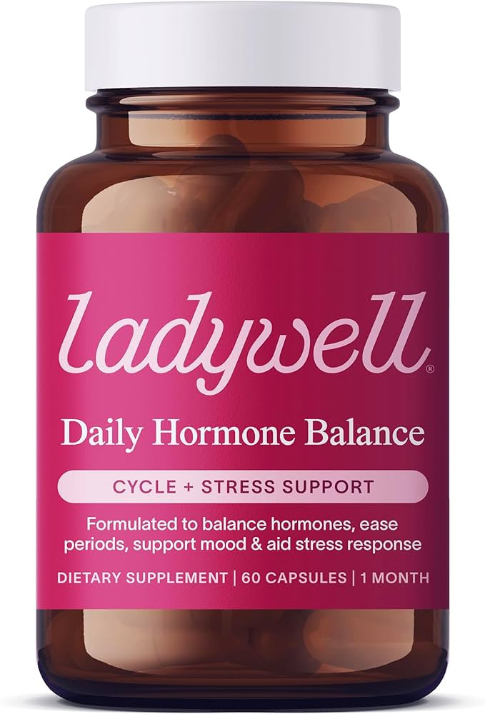 Ladywell Daily Hormone Balance Capsules | Natural Cycle Support for Women | Supports Mood, Bloati... | Amazon (US)