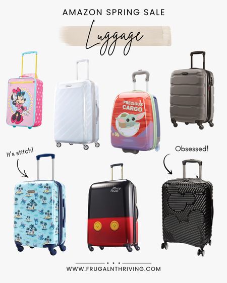 I so want to travel again, like tomorrow 😁 Look how adorable some of these luggage pieces are! 🤩 Grab them while they’re marked down! 

#LTKtravel #LTKfindsunder100 #LTKsalealert