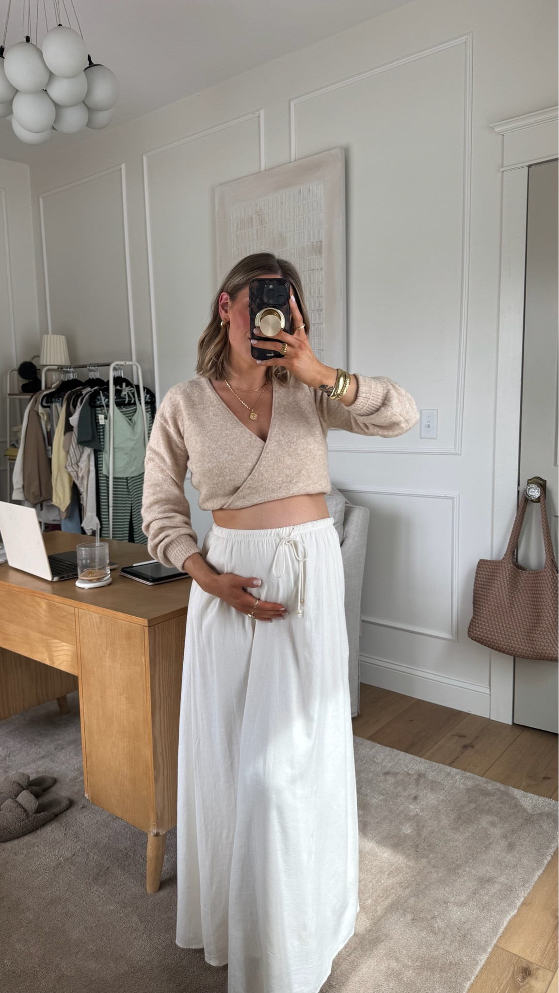 Effortless but intentional💖 

price does not necessarily determine a great fit or quality (though often I find it does, NOT ALWAYS!). Wearing a higher end top with an affordable skirt and I feel like they balance each other so well! (Wearing size small)  

 

#LTKBump #LTKSeasonal #LTKmomlife