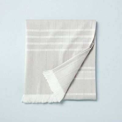 Yarn Dyed Stripes Bed Throw Blanket - Hearth & Hand™ with Magnolia | Target