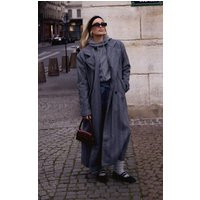 Charcoal Grey Luxe Knit Sweater & Hood | PrettyLittleThing US