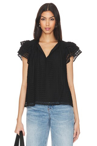 Flutter Sleeve Tie Neck Top
                    
                    1. STATE | Revolve Clothing (Global)