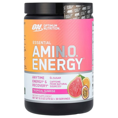 Optimum Nutrition Essential Amin.o. Energy, Tropical Sunrise, 9.5 oz (270 g) | Target