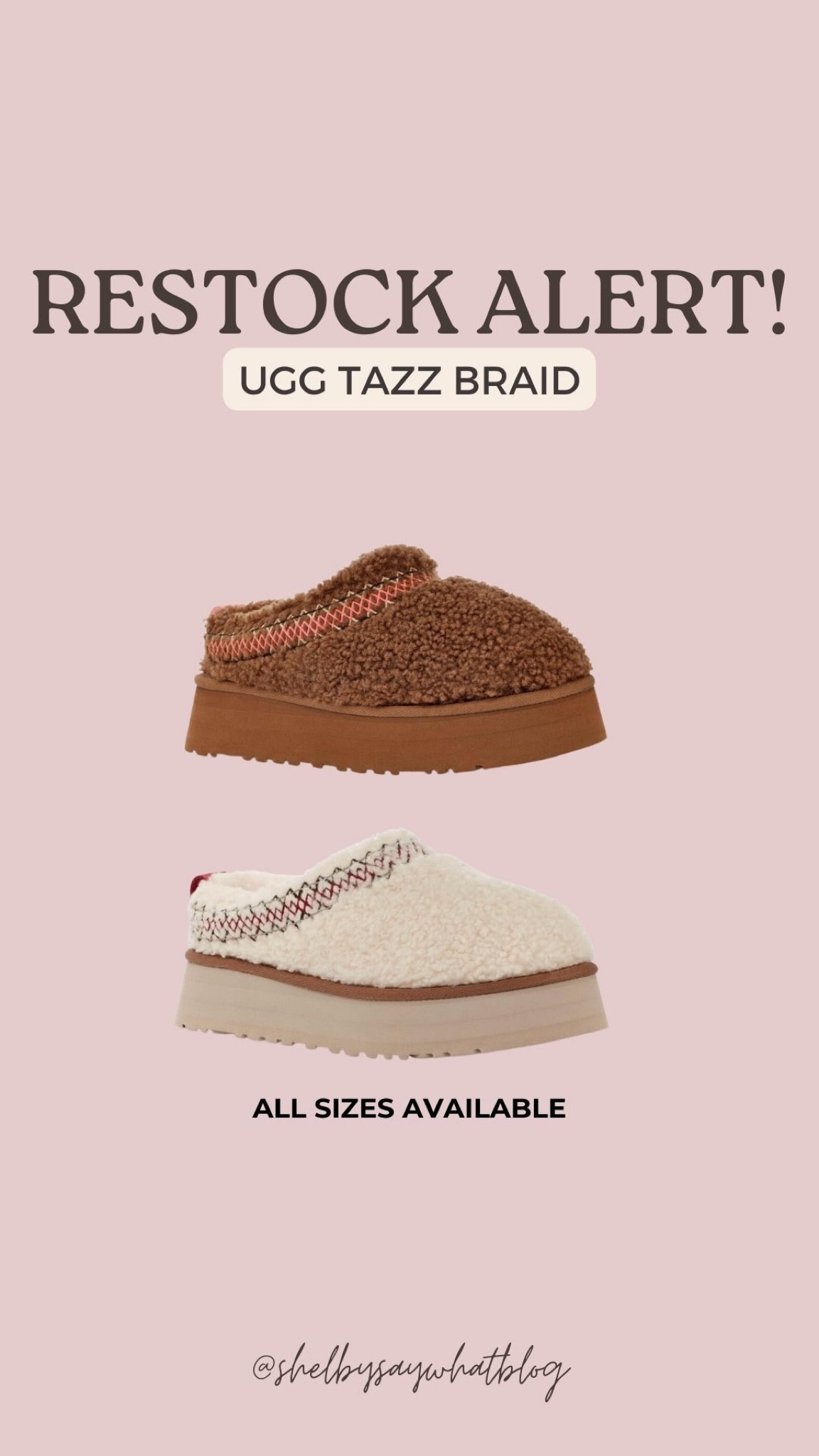 Ugg Tazz slipper restock alert!

#LTKSeasonal #LTKSale
