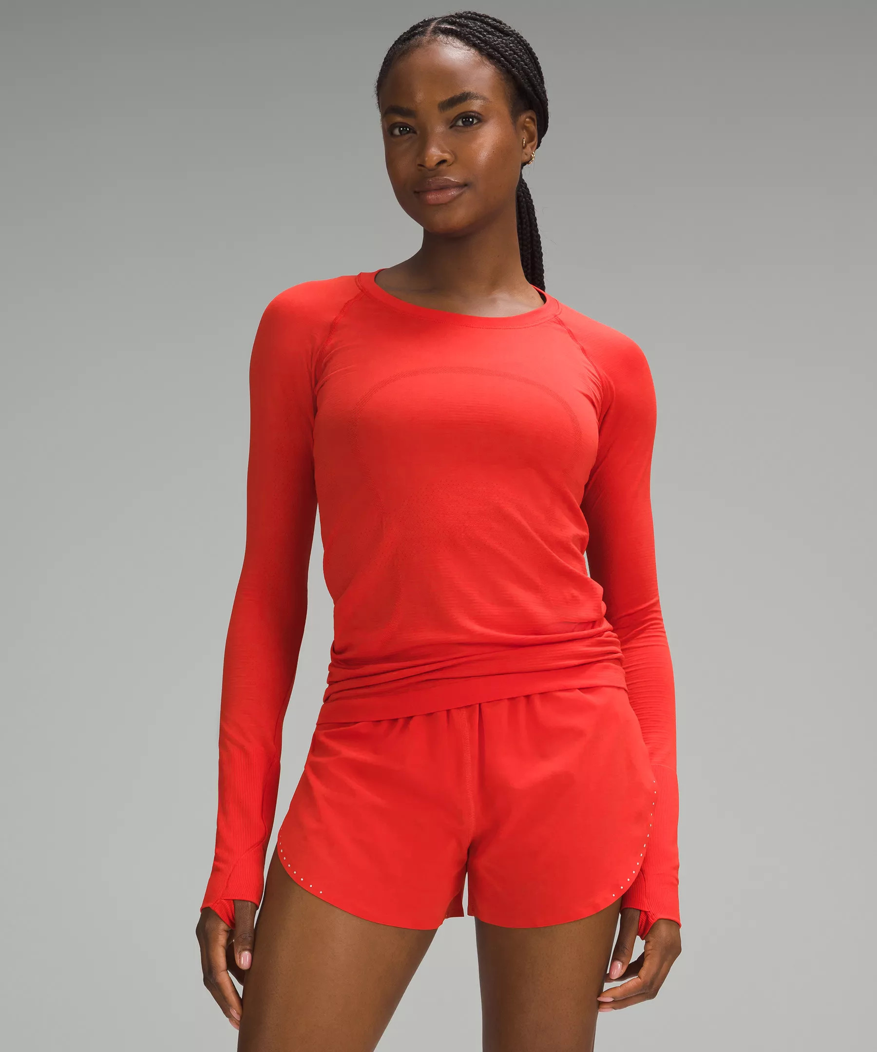 Swiftly Tech Long-Sleeve Shirt 2.0 *Hip Length | Women's Long Sleeve Shirts | lululemon | Lululemon (US)