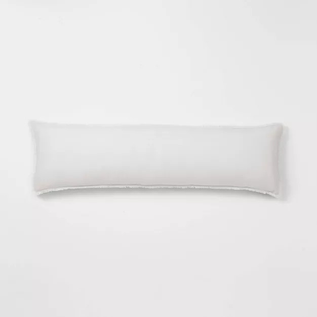 Lumbar Heavyweight Linen Blend Throw Pillow - Casaluna™ | Target