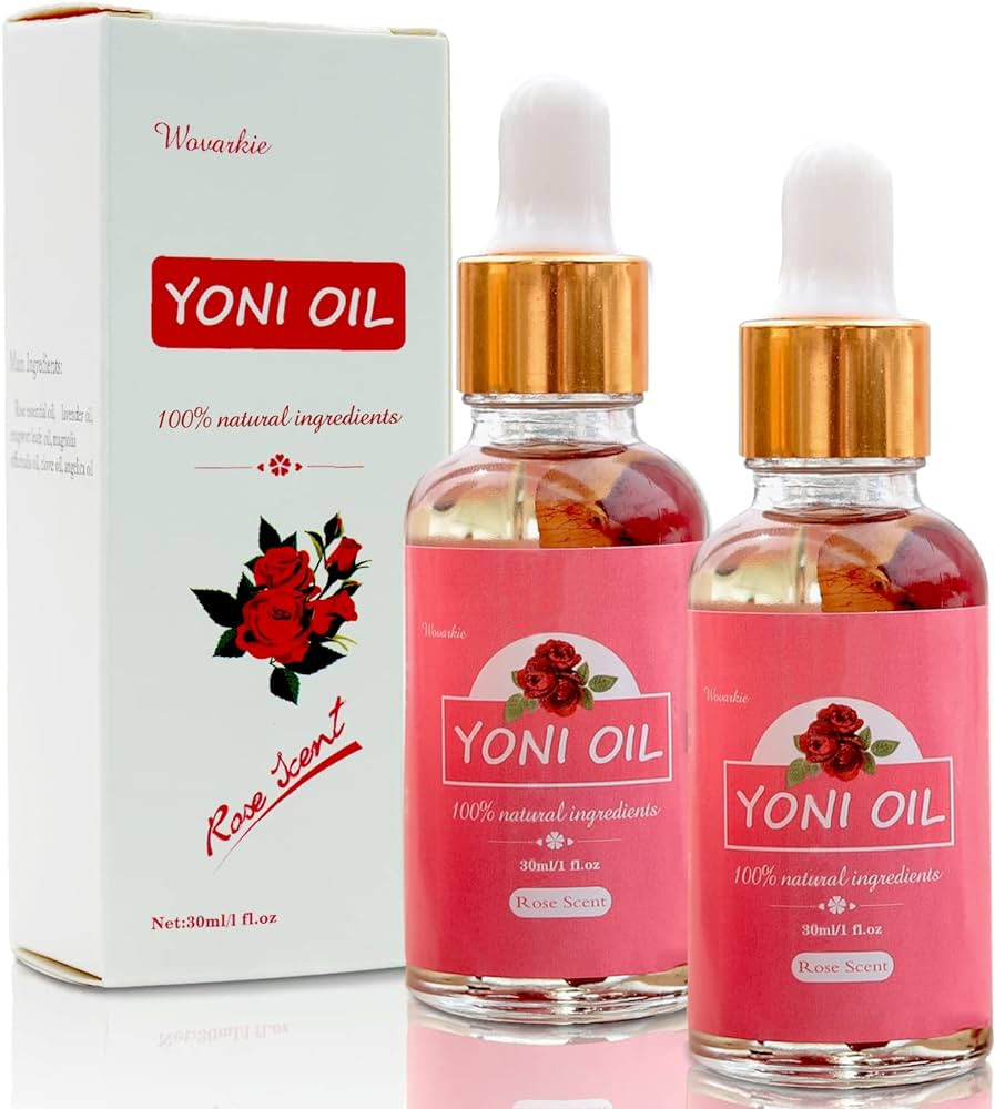 2 Packs Rose Essential Oil, All 100% Natural Feminine, Intimate Deodorant for Women, Ph Balanced ... | Amazon (US)