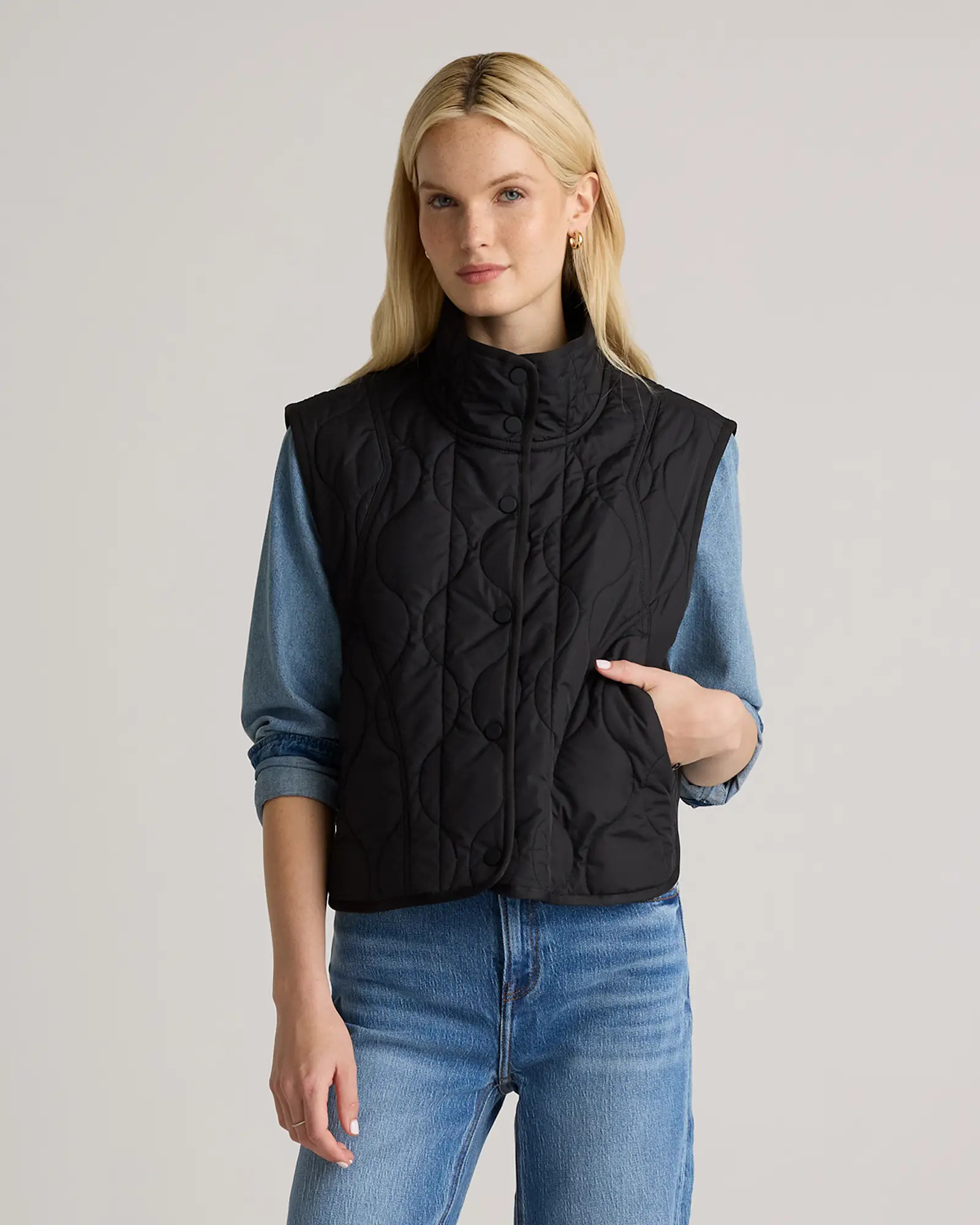 Featherless Quilted Puffer Vest | Quince