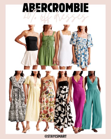 These dresses from Abercrombie are 20% off and perfect for summer !!! 

Summer dress - Abercrombie - summer fashion - outfit inspo - short dress - long dress 

#LTKStyleTip #LTKSeasonal #LTKFindsUnder100