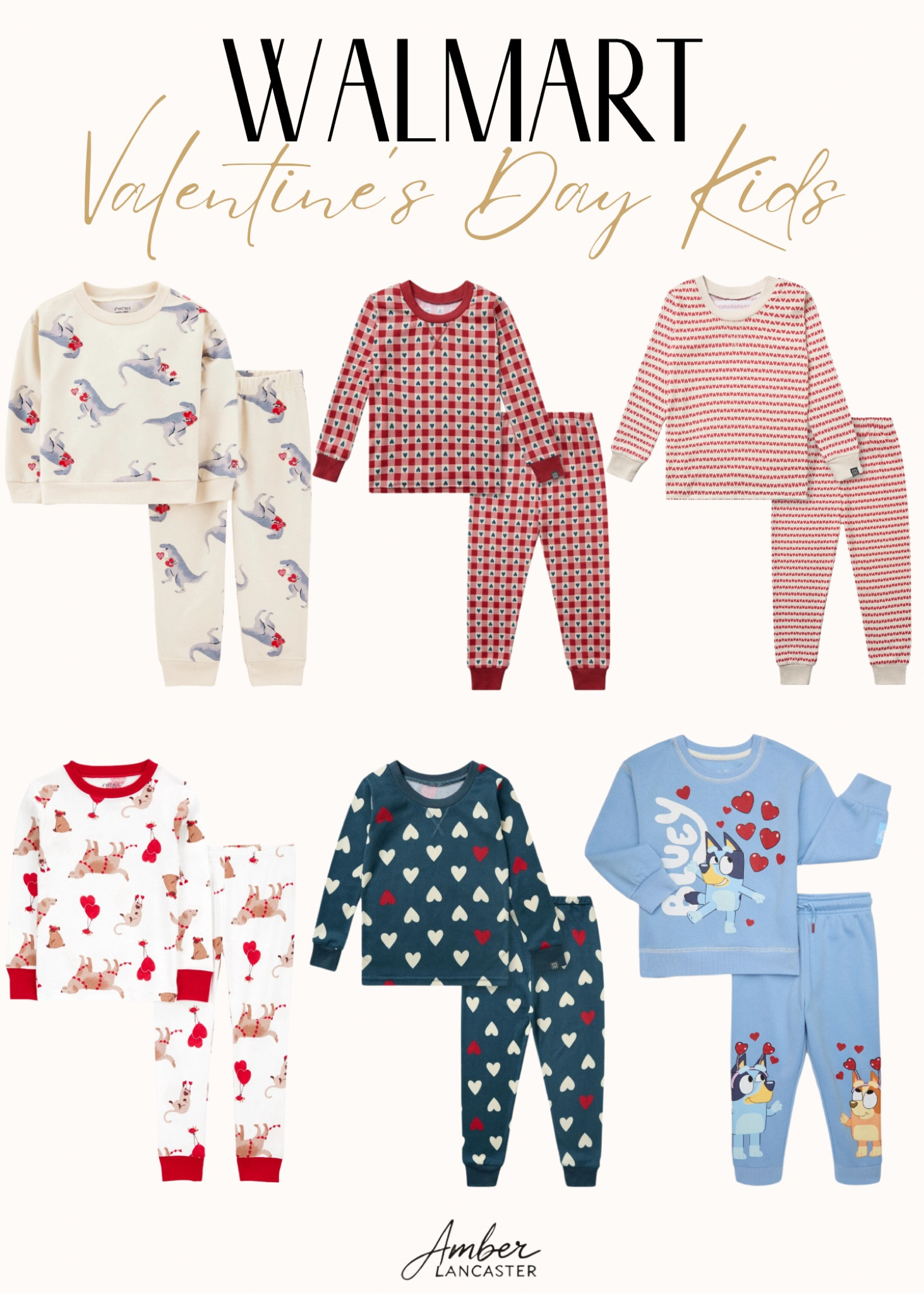 Walmart Valentine’s Day outfits/ pajamas for kids! 💌 |
valentines, kids valentine’s day, walmart valentine’s day, walmart valentine pajamas, kid valentine’s day pajamas, kid valentine outfit, walmart kids. 


#LTKFindsUnder50 #LTKSeasonal #LTKKids