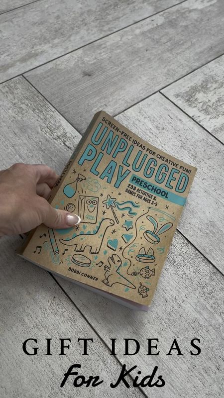 I’m a huge fan of these unplugged playbook. Screen free ideas for creative fun. They have an addition for grade school kids, preschool kids, and toddlers. So many fun activities.

Activity books for kids  | best kids gifts | kids gift ideas | Christmas gifts for kids

#GiftGuideForKids #GuideForToddlers #KidsBooks #BestKidsBooks #KidsGifts 

#LTKkids #LTKfindsunder50 #LTKGiftGuide