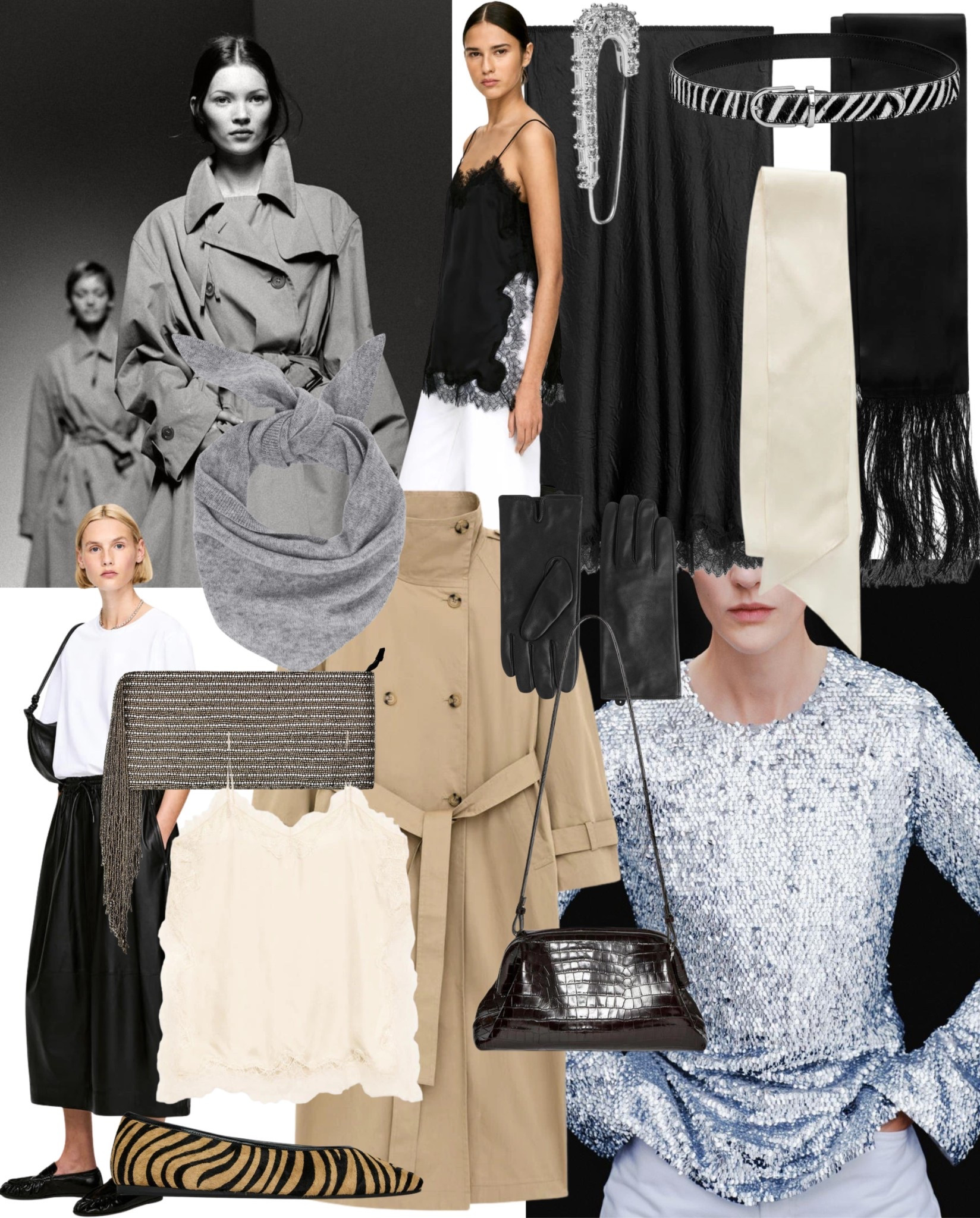 The December Arket Edit 

Winter | Highstreet | Gift | Accessories | Top | Trench Coat | Bag | Party | scarf | Belt | Arket | embellished bag | sequin top | lace camisole

#LTKfestive #LTKpartywear #LTKwinter