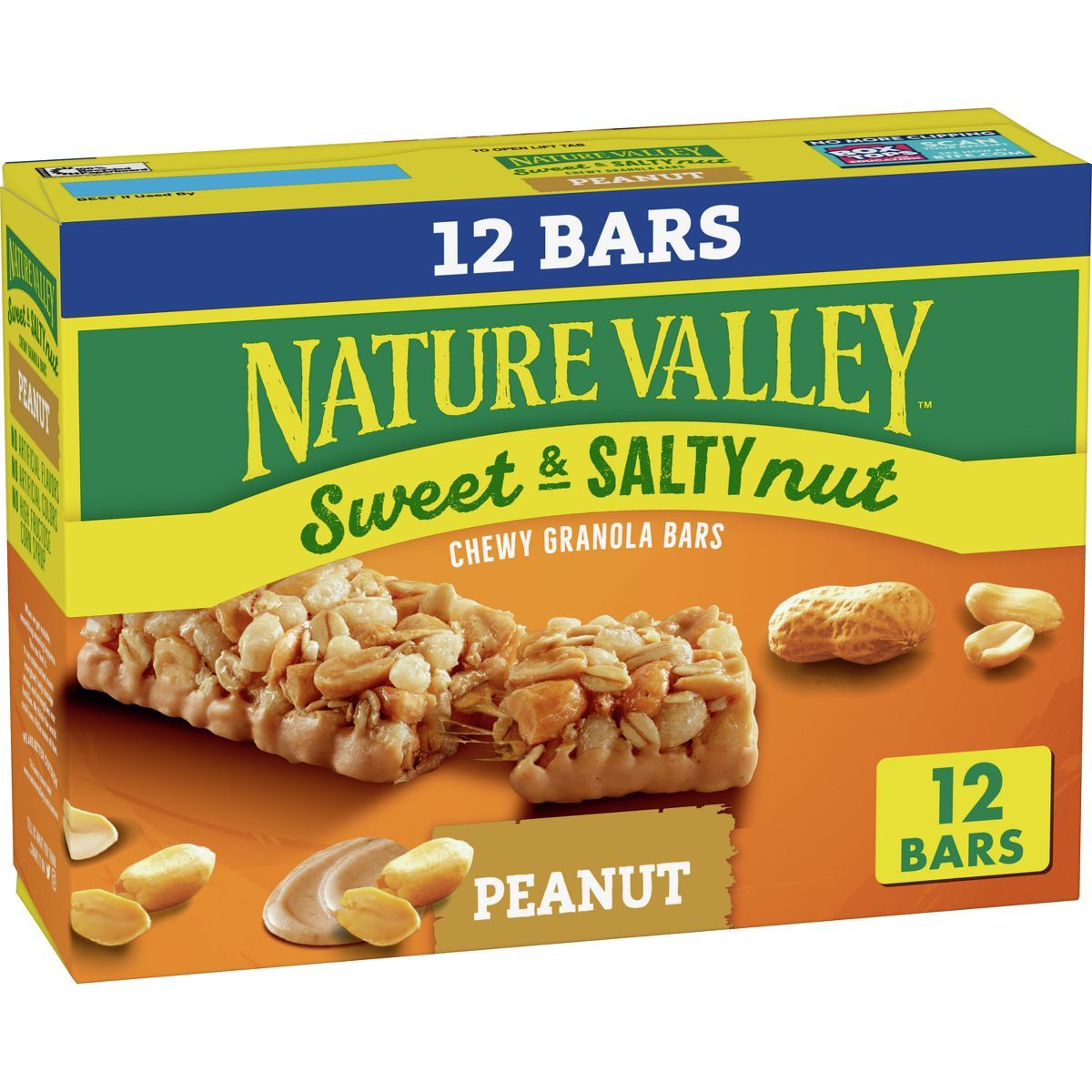 Nature Valley Sweet & Salty Nut Peanut Granola Bars - 1.2oz 12ct | Target