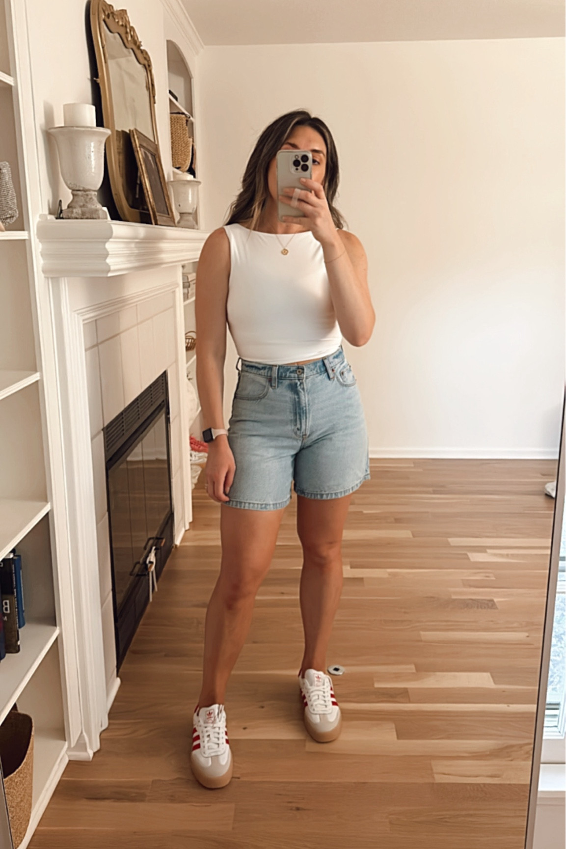 Abercrombie sale. Fourth of July outfit. 4th of July outfit. Denim shorts. High waisted shorts. White crop top. White active top. Activewear. YPB. Mom outfit. Mom chic. Casual chic. Summer outfit. Nashville outfit. #ltksalealert #ltkfitness #ltkfindsunder100 #ltkfindsunder50

#LTKMidsize #LTKStyleTip #LTKSummerSales