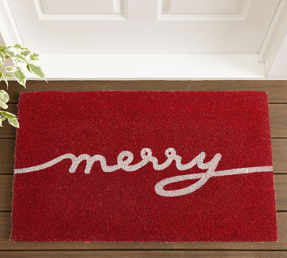 Merry Doormat | Pottery Barn (US)