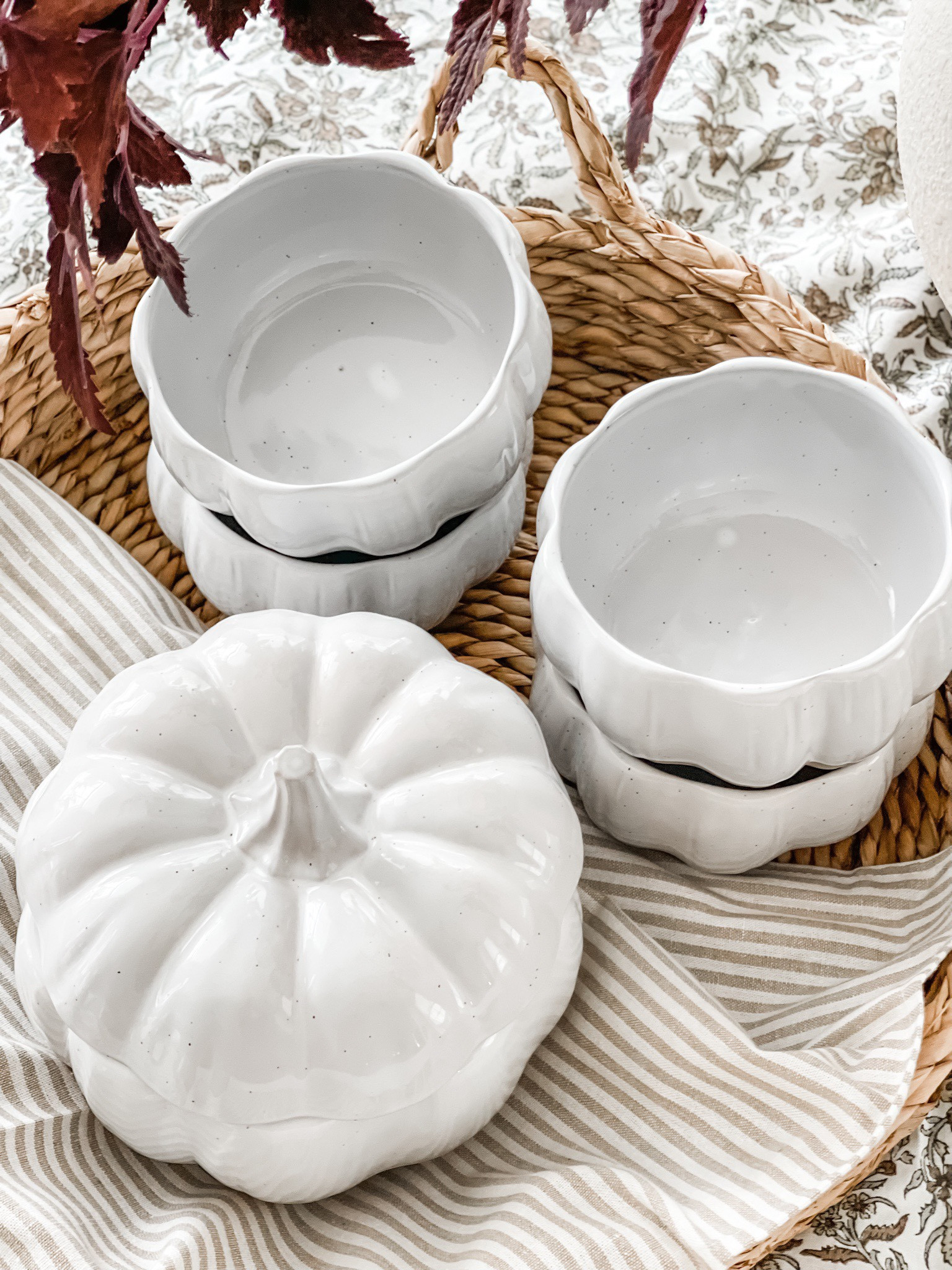 New at @walmart! I’m loving this pumpkin stoneware set for just a touch of fall in my kitchen 

#LTKSeasonal #LTKHalloween #LTKhome
