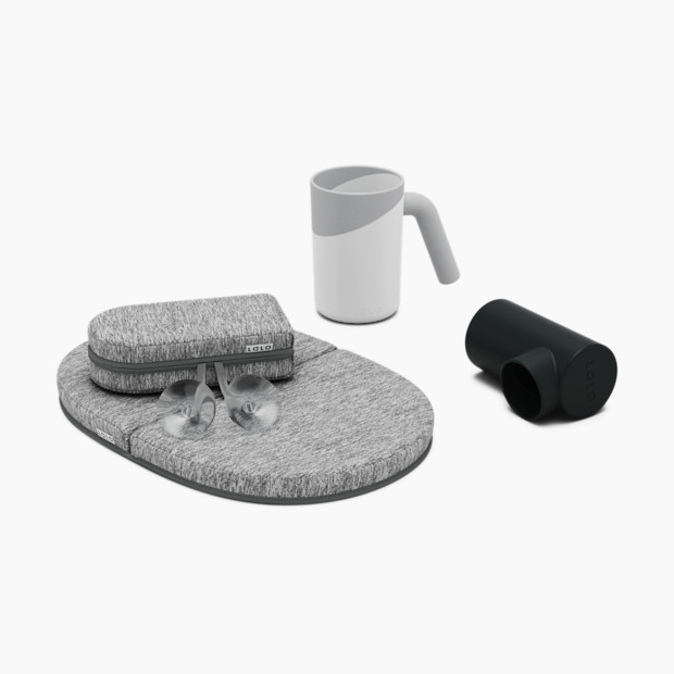 Lalo Bathtime Essential Accessories Bundle in Licorice Size 5.75"" x 3"" x 3.75 | Babylist