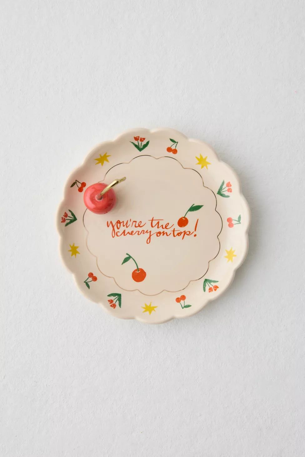 ban.do Cherry Trinket Dish | Urban Outfitters (US and RoW)