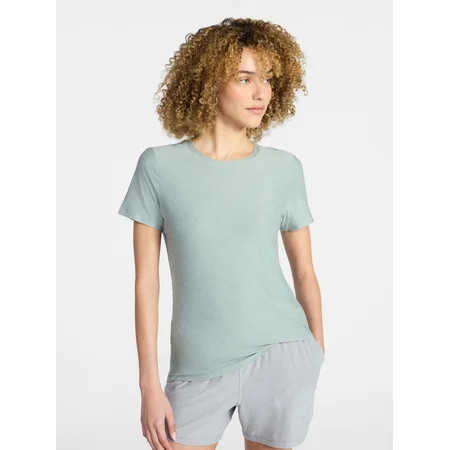 Athletic Works Women s and Women s Plus Performance ButterCore Tee Sizes XS-4X | Walmart (US)