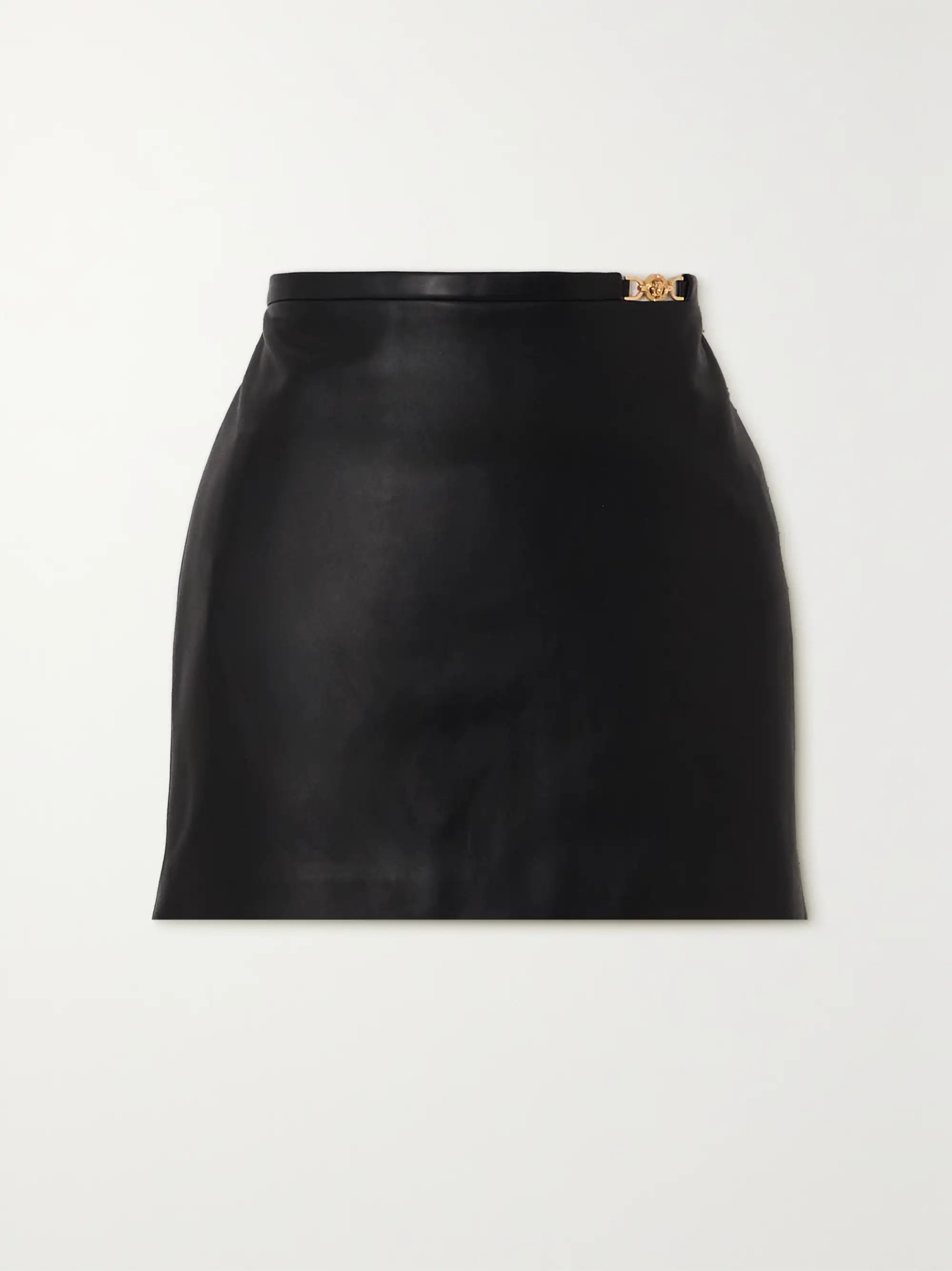 Icons leather mini skirt | NET-A-PORTER (US)